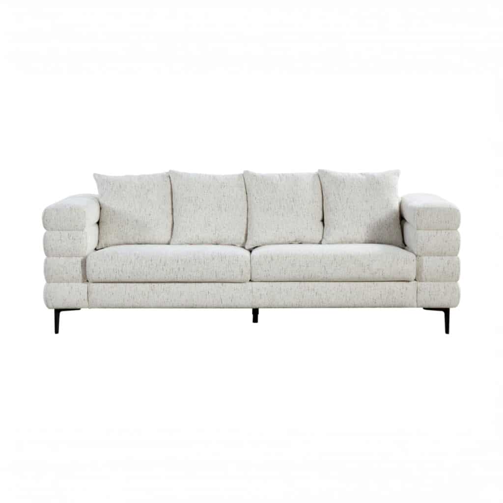 Jasper Fabric 3 Seater Sofa