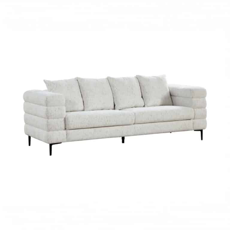 Jasper Fabric 3 Seater Sofa