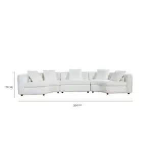 Camille 4 Seater Sofa