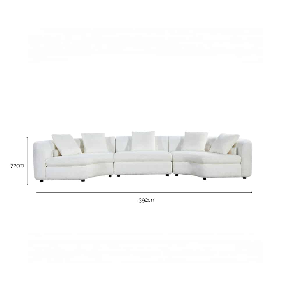 Camille 4 Seater Sofa
