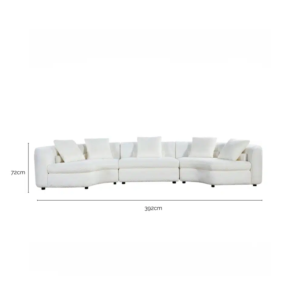 Camille 4 Seater Sofa
