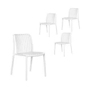 Echo Indoor/Outdoor  Dining Chairs （set of 4)