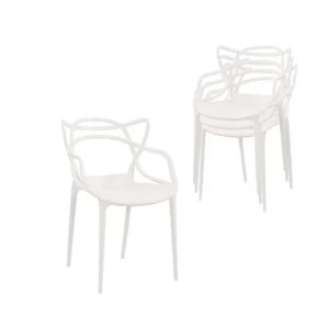 Pivot Indoor/Outdoor Dining Chairs （set of 4)