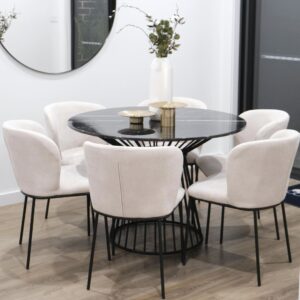 Harper Fabric Dining Chairs