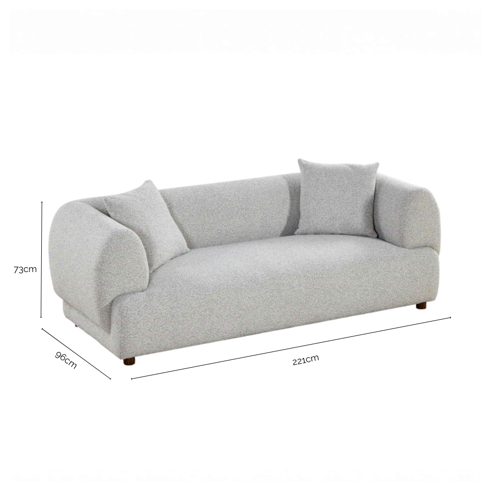 Luna 3 Seater Sofa