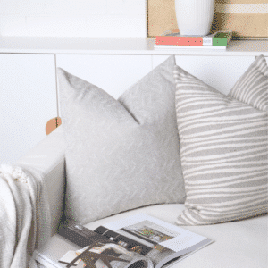 Soft and comfortable cushion 55cm with feather filling