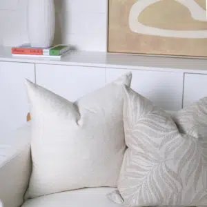 Soft and comfortable cushion 55cm with feather filling