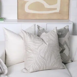 Soft and comfortable cushion 55cm with feather filling