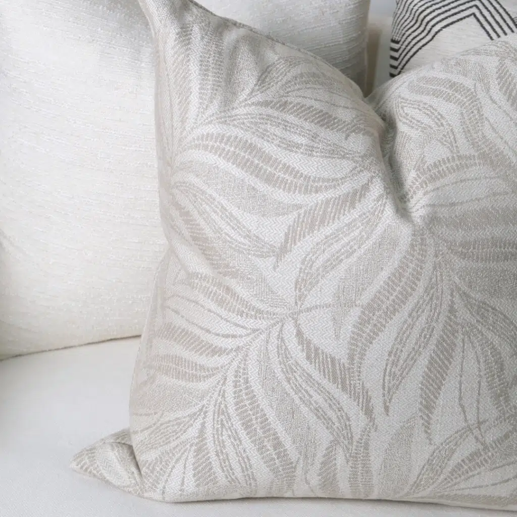 Soft and comfortable cushion 55cm with feather filling