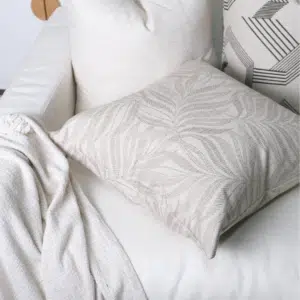 Soft and comfortable cushion 55cm with feather filling