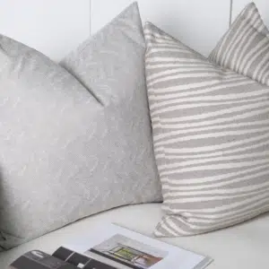 Soft and comfortable cushion 55cm with feather filling