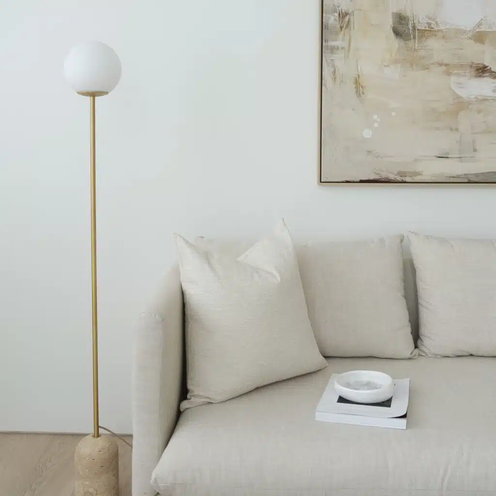 Modern cushion 55cm enhancing comfort and style