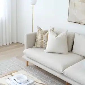 Cushion 55cm in neutral colors for versatile home decor