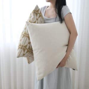 Cushion 55cm in neutral colors for versatile home decor