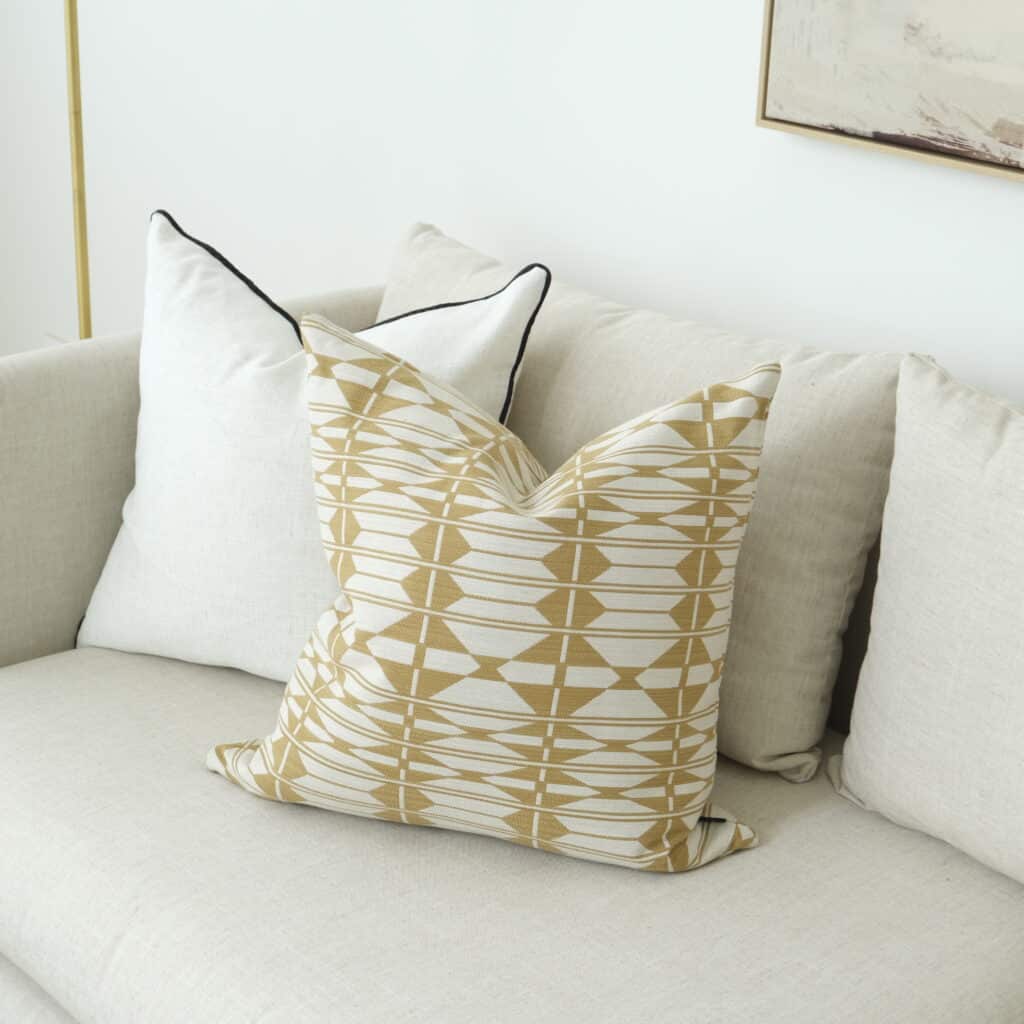Cushion 55cm in neutral colors for versatile home decor