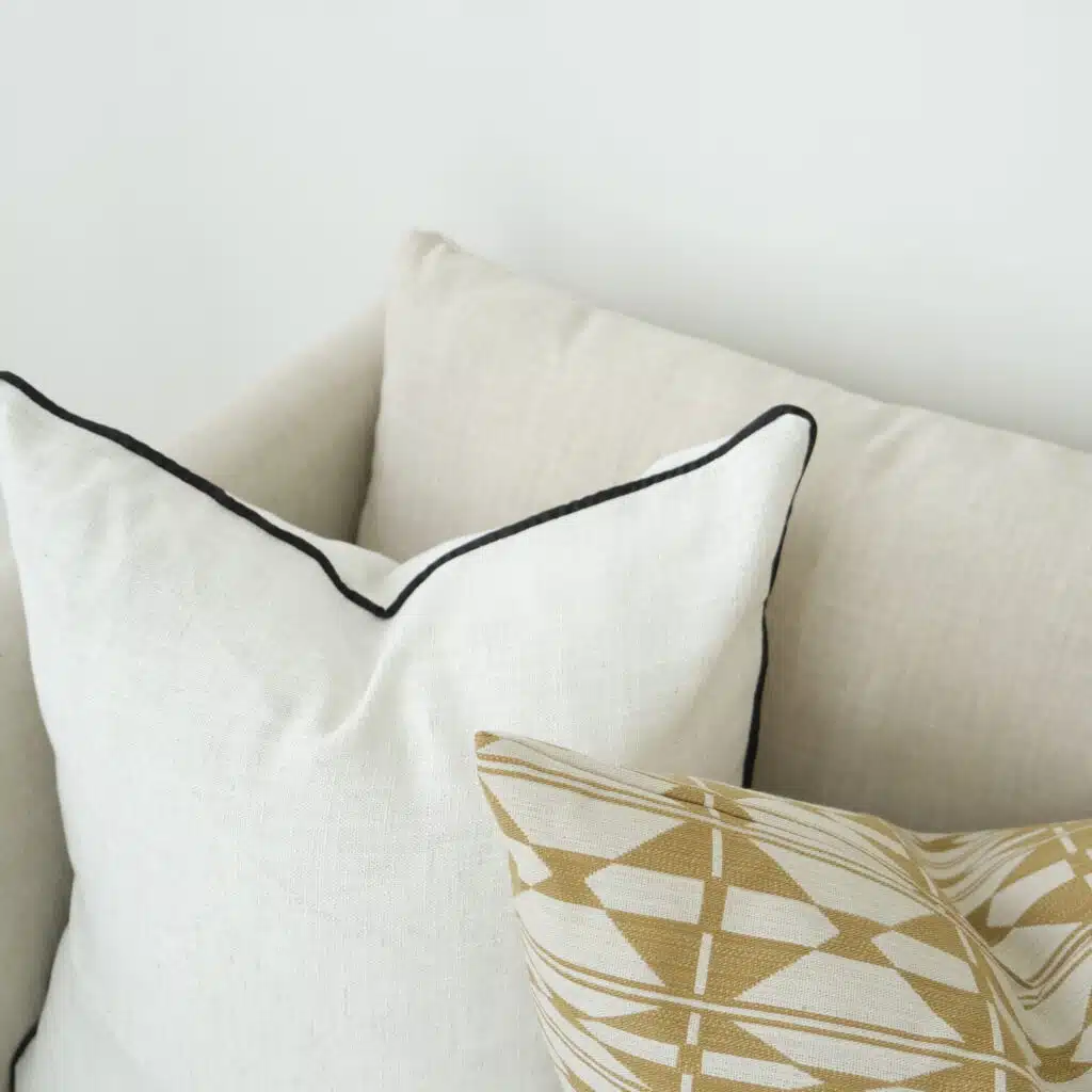Cushion 55cm in neutral colors for versatile home decor