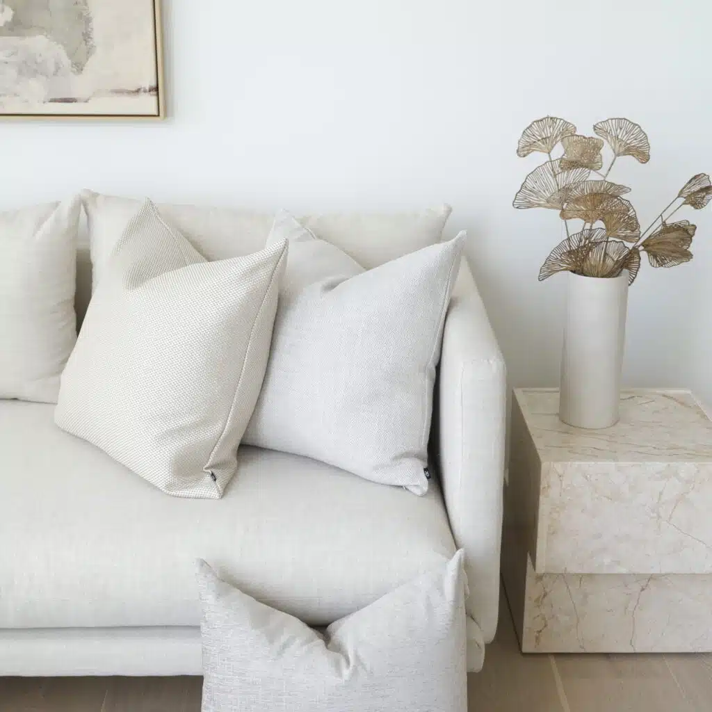 Cushion 55cm with removable cover for easy cleaning