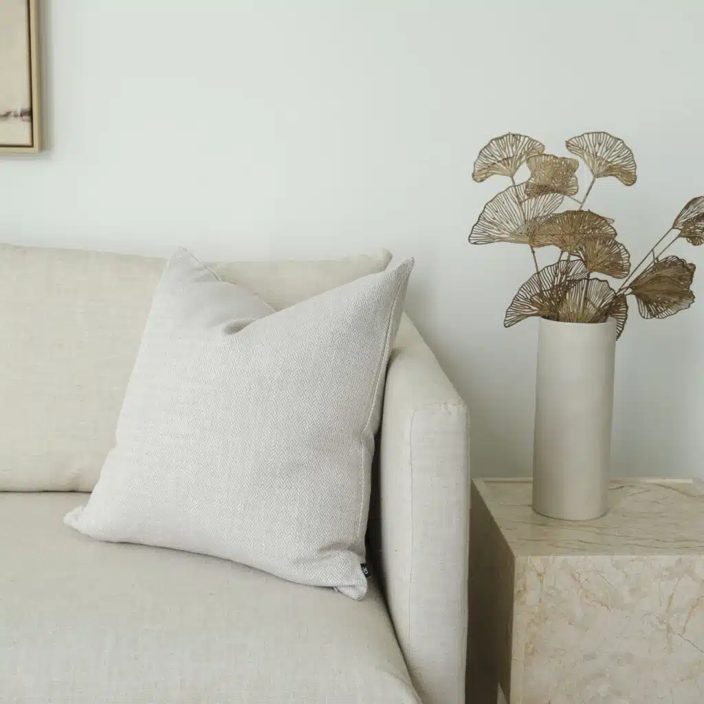 Cushion 55cm with removable cover for easy cleaning