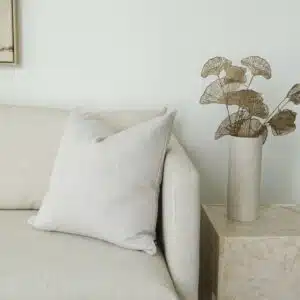 Cushion 55cm with removable cover for easy cleaning