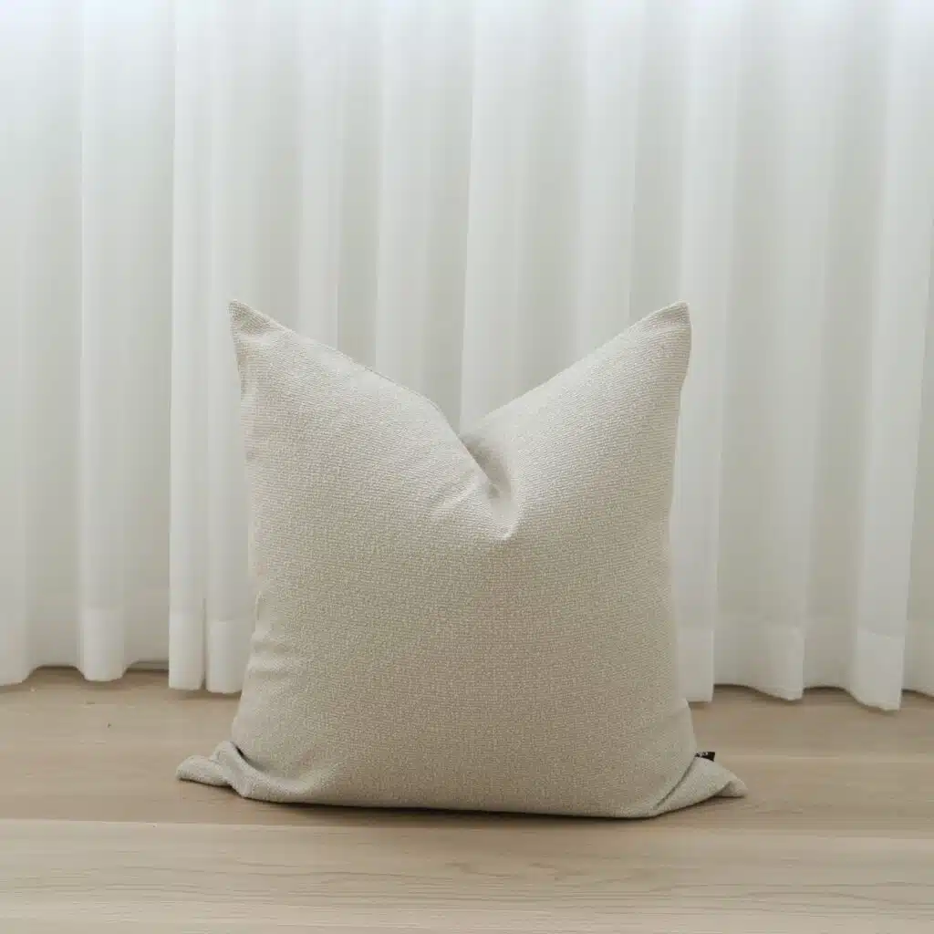 Soft and comfortable cushion 55cm with feather filling
