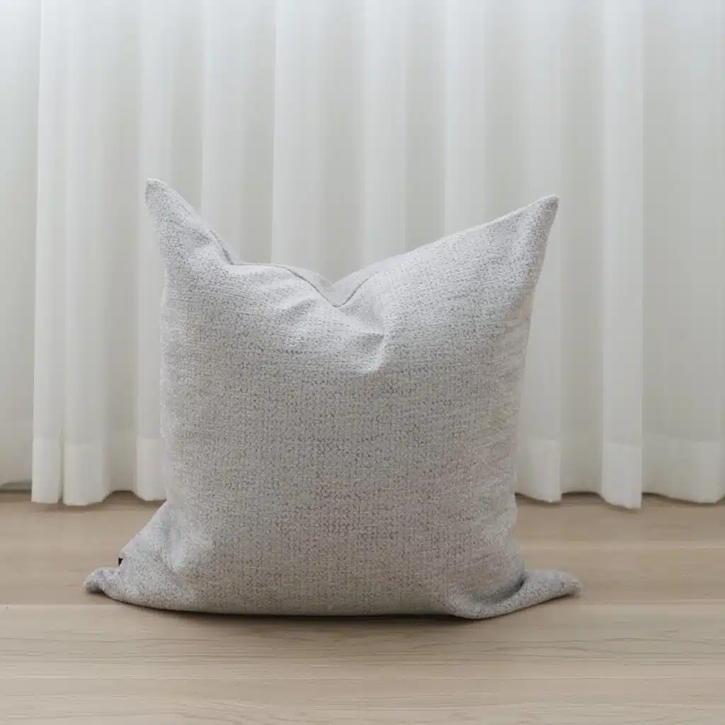 Soft and comfortable cushion 55cm with feather filling
