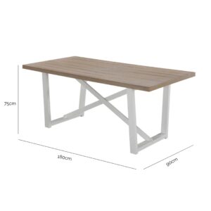 Havana Coasta 180cm Dining Table