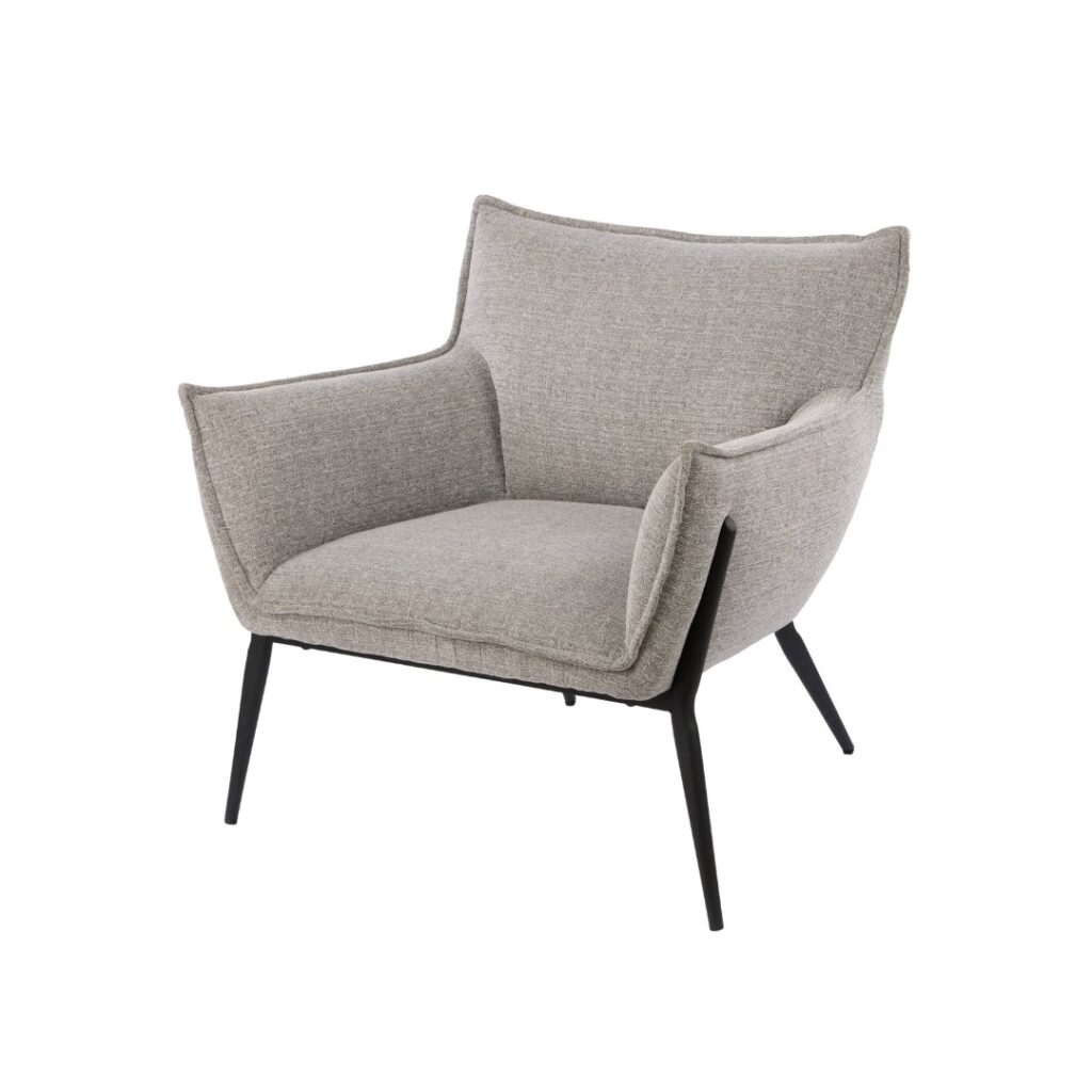 Koda Armchair Grey & Black