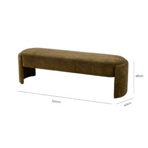 Lucca Bench Seat – Green