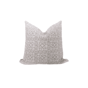 Taupe Cushion 55cm – Grey / Natural