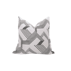 Vinnie Cushion 55cm – Black / Natural