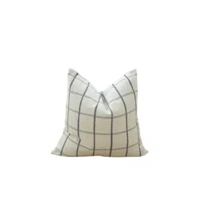 55cm cushion with soft feather filling and removable cover
