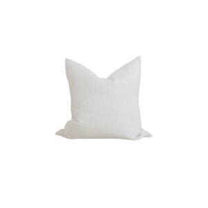 55cm cushion with soft feather filling and removable cover