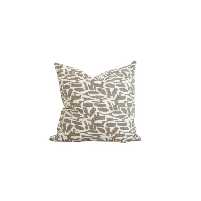 Ella Cushion 55cm – Brown / Natural