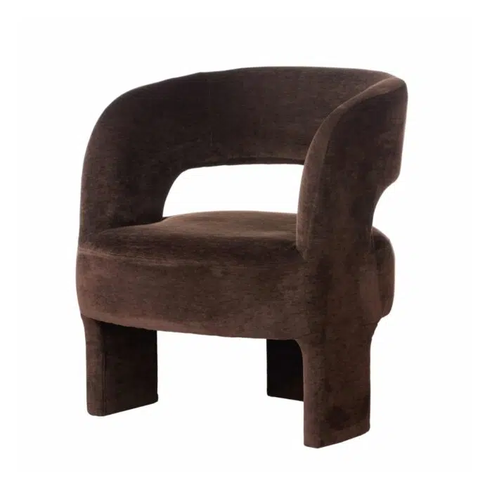 Violet Formes Armchair Brown