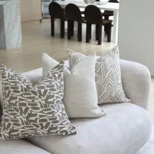 55cm feather cushion perfect for sofas and beds
