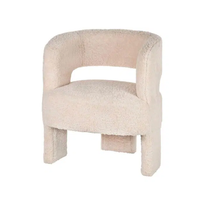 Samuel Formes Arm Chair Off White