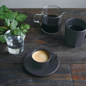 Oct Cup & Saucer by Kinto