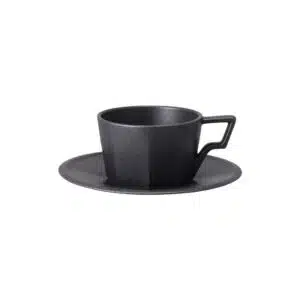 Oct Cup & Saucer by Kinto