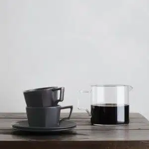 Oct Cup & Saucer by Kinto