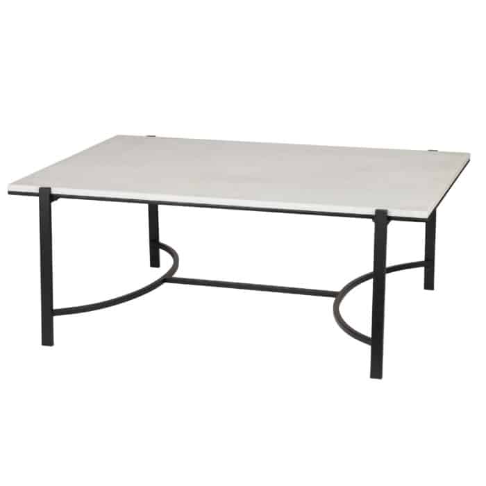 Penn Coffee Table White & Black