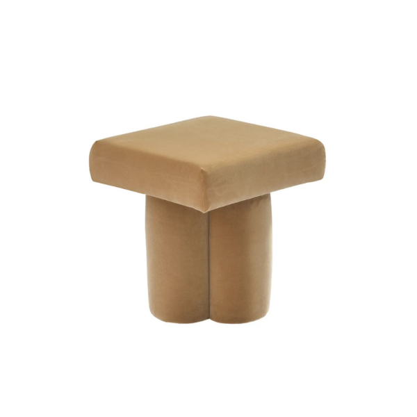 Ace Stool - Ochre Velvet