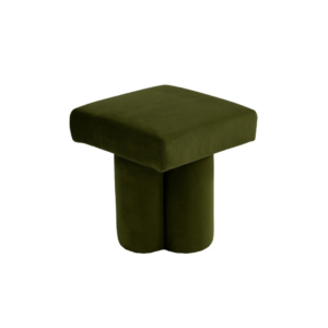 Ace Stool - Olive Velvet