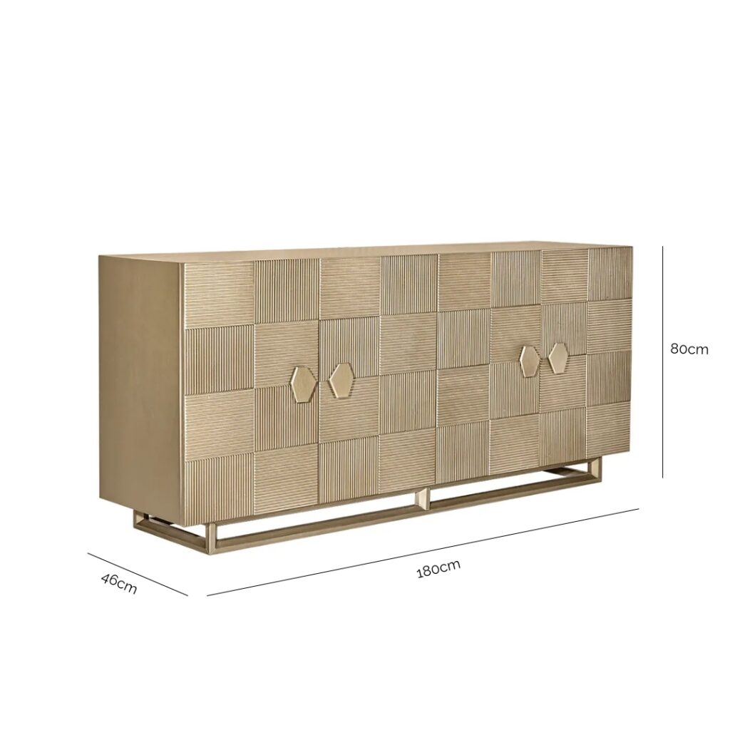 Alton Buffet Antique Gold