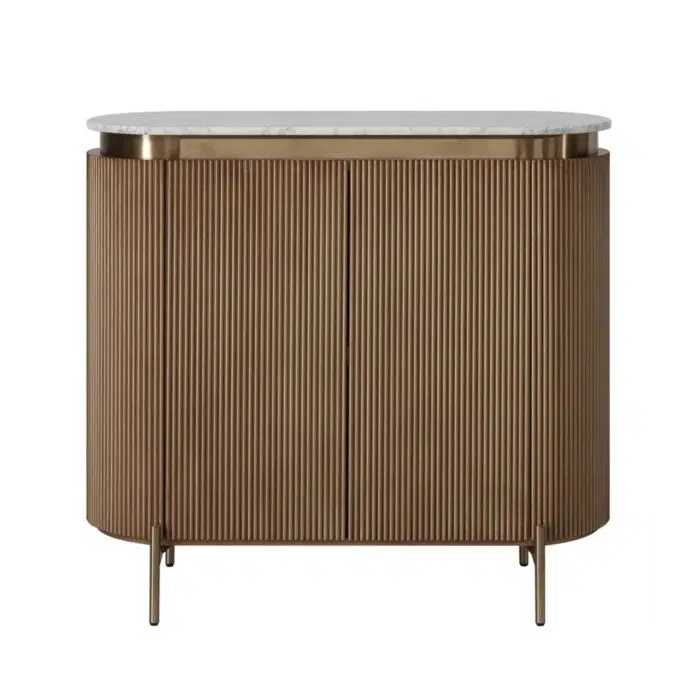 Demarco 110cm Cabinet – Antique Gold