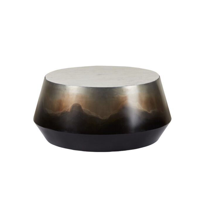 Harper Ombre 85cm Round Coffee Table