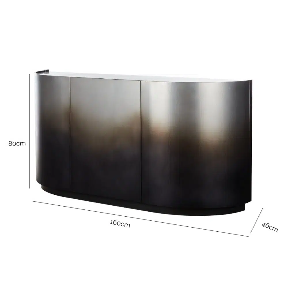 Harper Oxidized Metal Buffet Unit