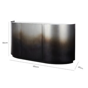 Harper Oxidized Metal Buffet Unit