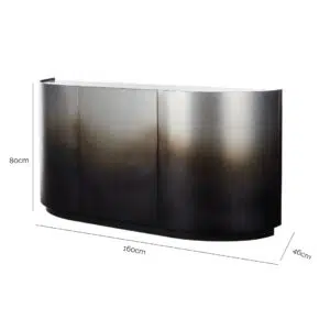 Harper Oxidized Metal Buffet Unit