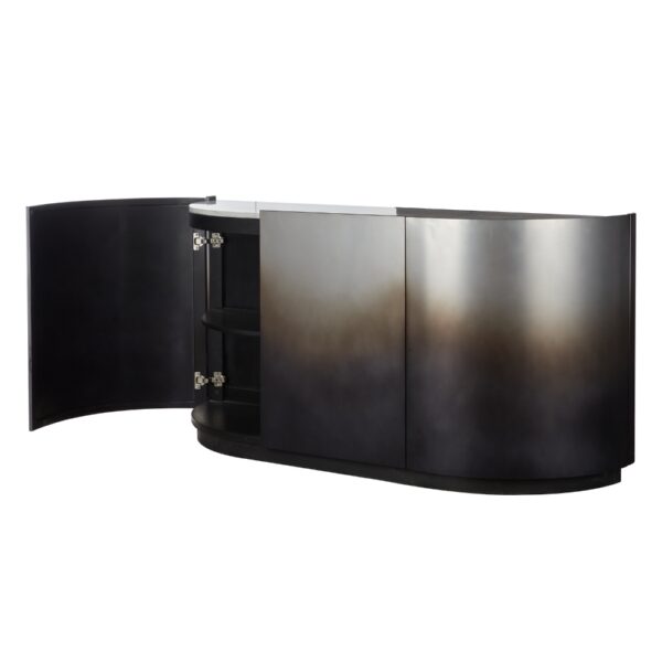 Harper Oxidized Metal Buffet Unit - Black