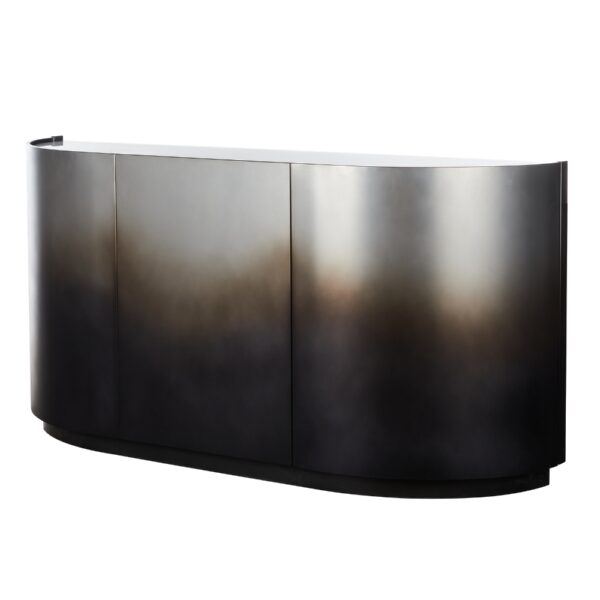 Harper Oxidized Metal Buffet Unit - Black